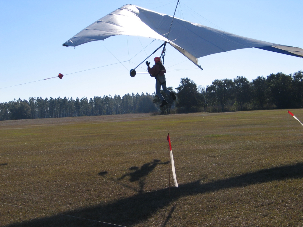 beginner hang glider